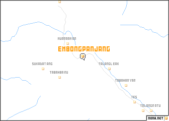 map of Embongpanjang