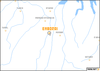 map of Emboraí