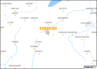 map of Embórion