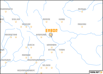 map of Embor