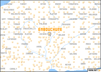 map of Embouchure