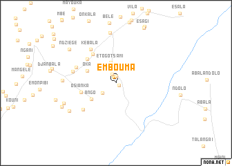 map of Embouma