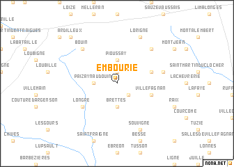 map of Embourie