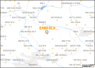 map of Embrach