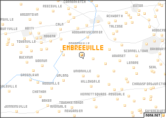 map of Embreeville