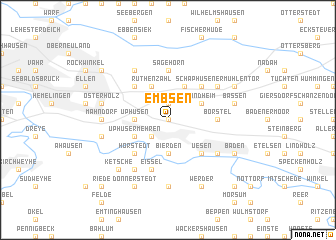 map of Embsen