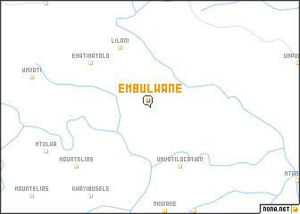 map of Embulwane