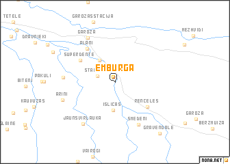 map of Emburga