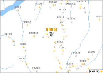 map of Emedi