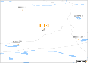 map of Emeki