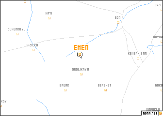 map of Emen