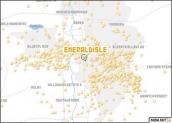 map of Emerald Isle