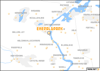 map of Emerald Park