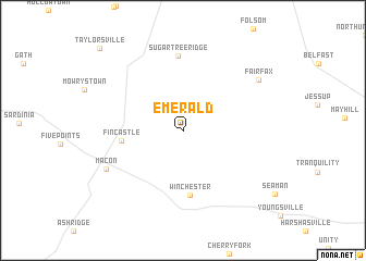 map of Emerald