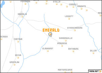 map of Emerald