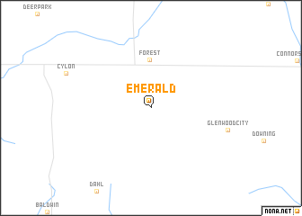 map of Emerald