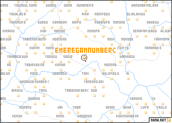 map of Emeregam Number 2