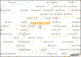 map of Emersacker