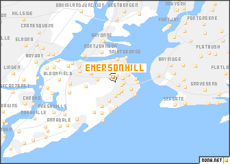 map of Emerson Hill