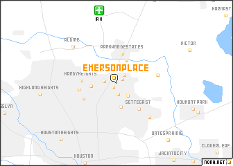 map of Emerson Place