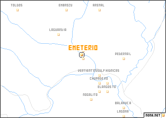 map of Emeterio