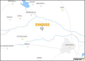 map of Emhouse