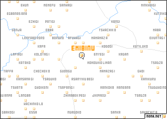 map of Emibinu