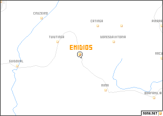 map of Emídios