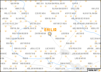 map of Emilia