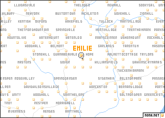 map of Emilie