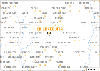 map of Emil Racoviţă