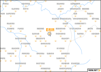 map of Emim