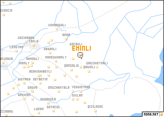 map of Eminli