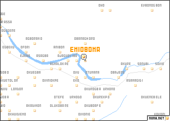 map of Emioboma