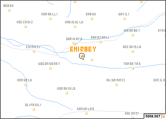 map of Emirbey