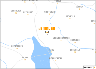 map of Emirler