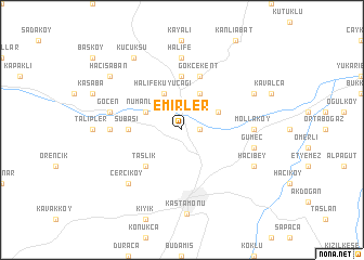 map of Emirler