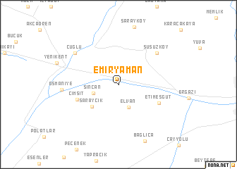 map of Emiryaman