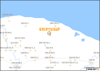 map of Emiryusuf