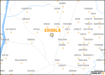 map of Emisala