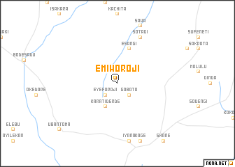 map of Emiworoji