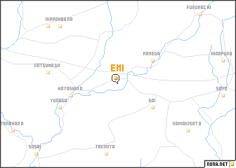 map of Emi