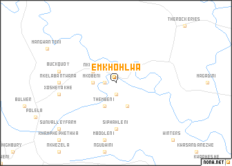 map of eMkhohlwa