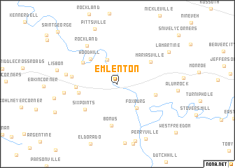 map of Emlenton