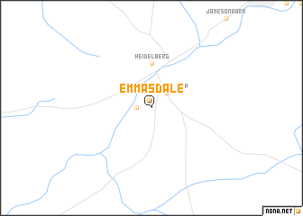 map of Emmasdale