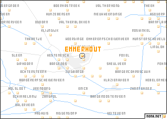 map of Emmerhout