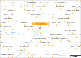 map of Emmeringen