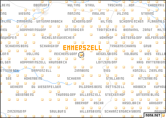 map of Emmerszell