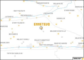 map of Emmetevo