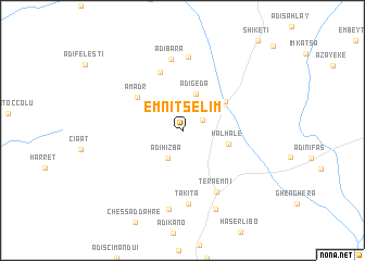 map of Emnī-Tselīm